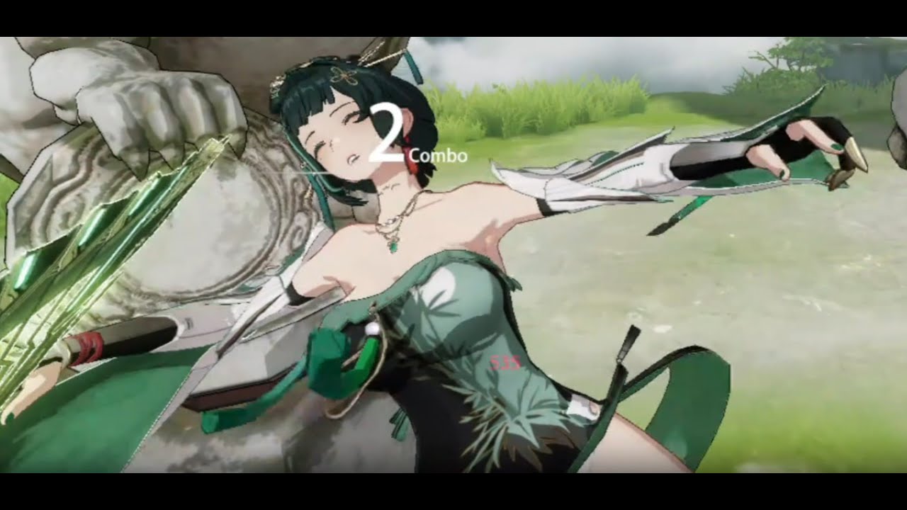 【 Punishing: Gray Raven 】含英で戦闘 (Ryona)