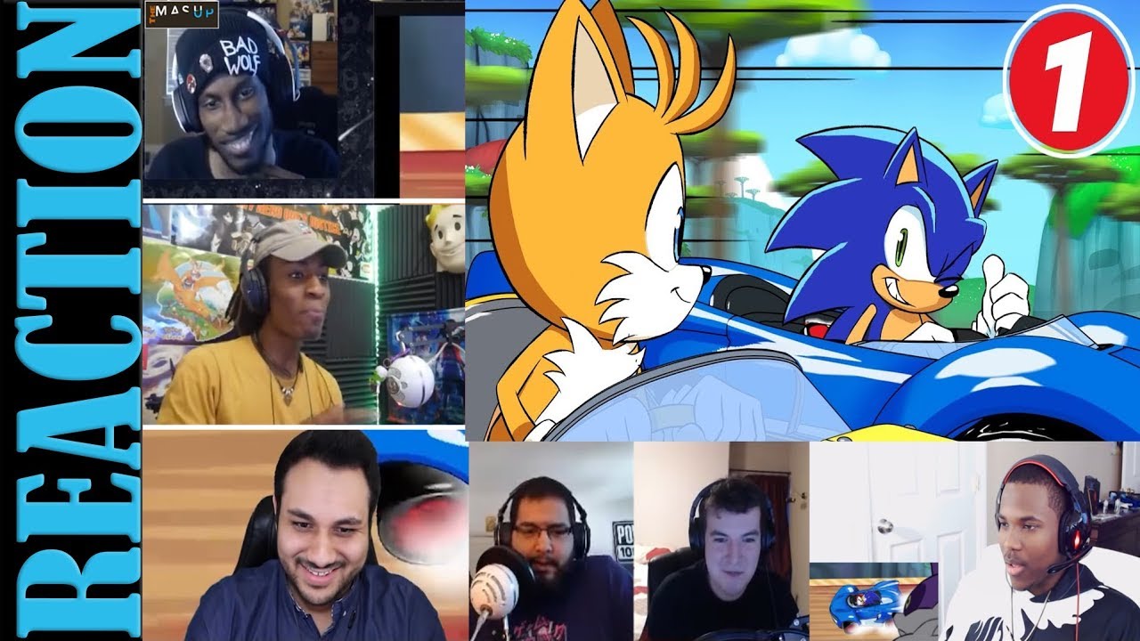 Team Sonic Racing Overdrive: Part 1 REACTIONS MASHUP