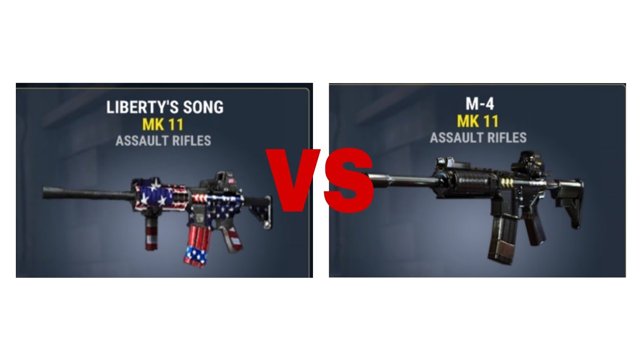 Dead Trigger 2 Gameplay video_weapon comparison : LIBERTY'S SONG vs M-4 (MK11) with missions only