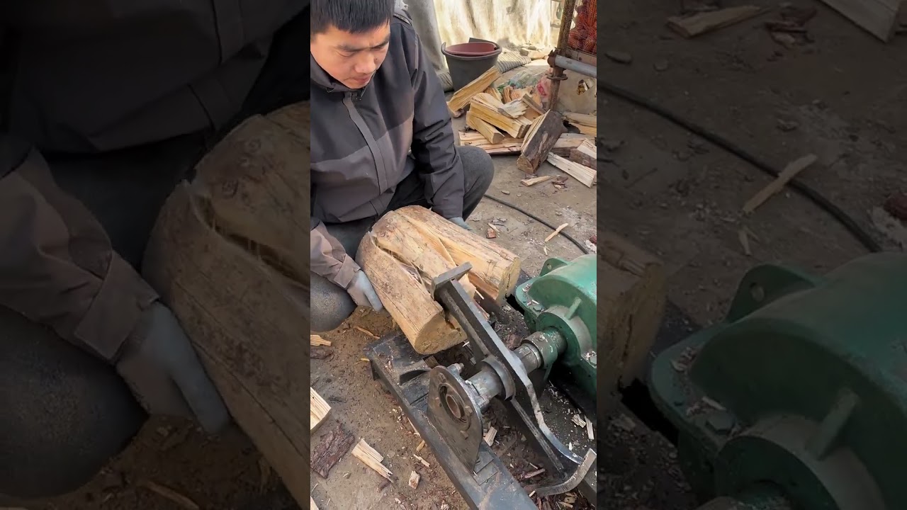 Amazing Wood Cutting Machine #usashorts#Satisfying#WoodCutting Machine#Machinery #Skilled