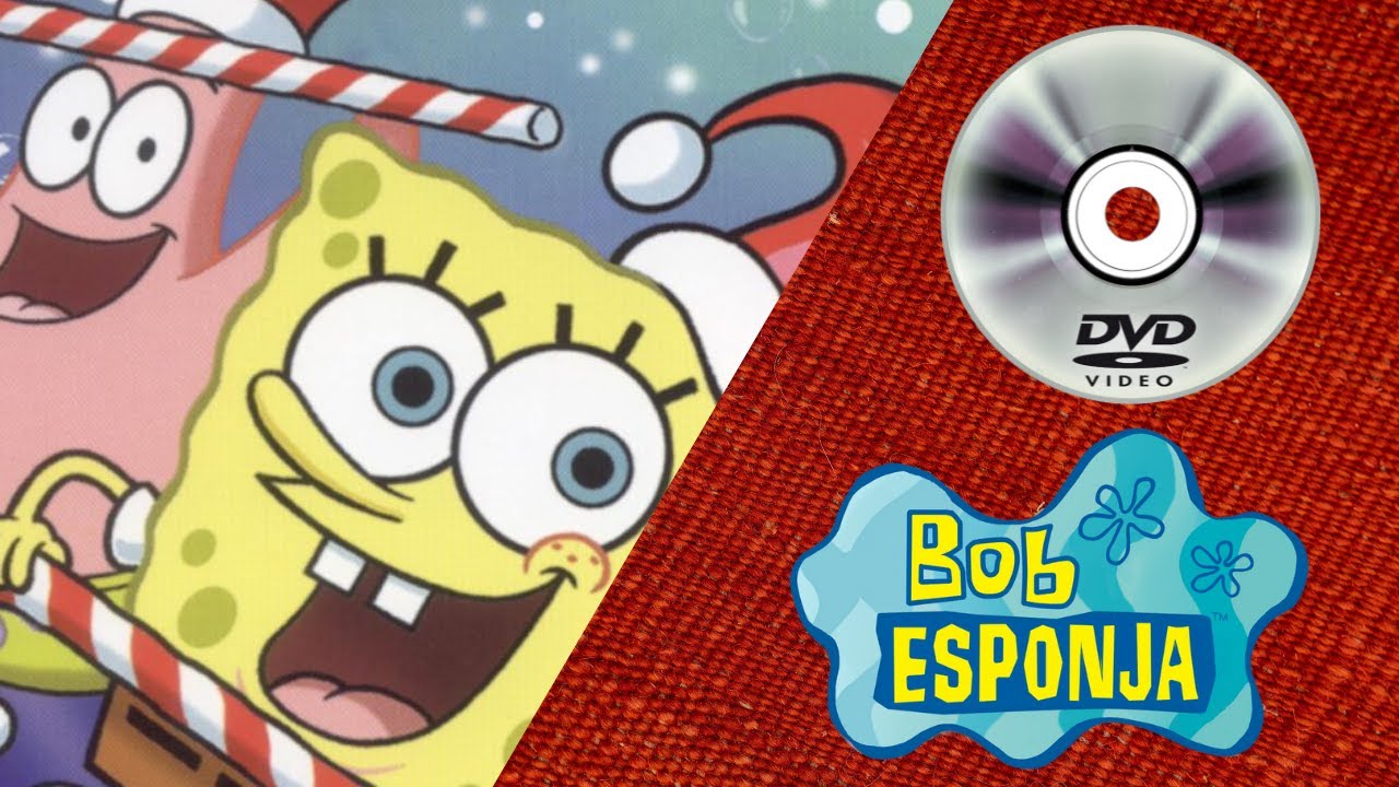 O NATAL DO BOB ESPONJA DVD + MENU + SINOPSE DOS EPISÓDIOS