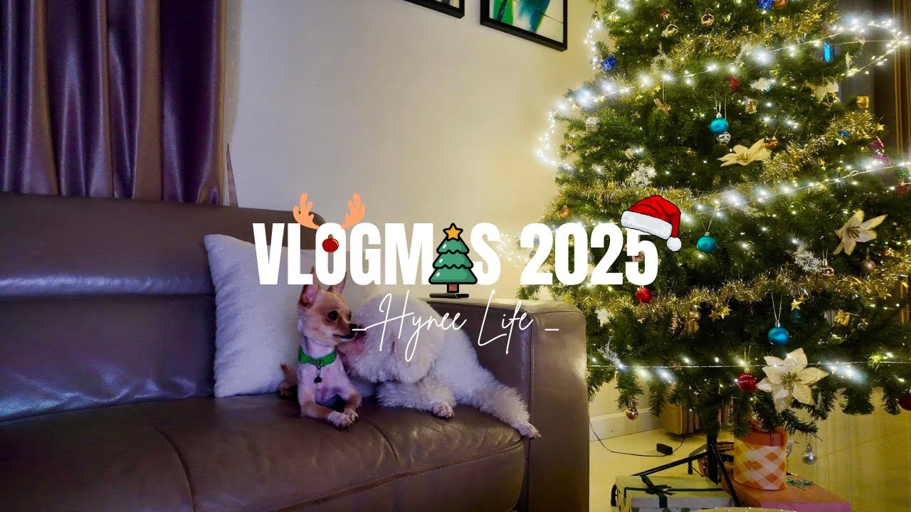 #2 VLOGMAS 2025: A Warm Christmas | Decorating for the year-end days