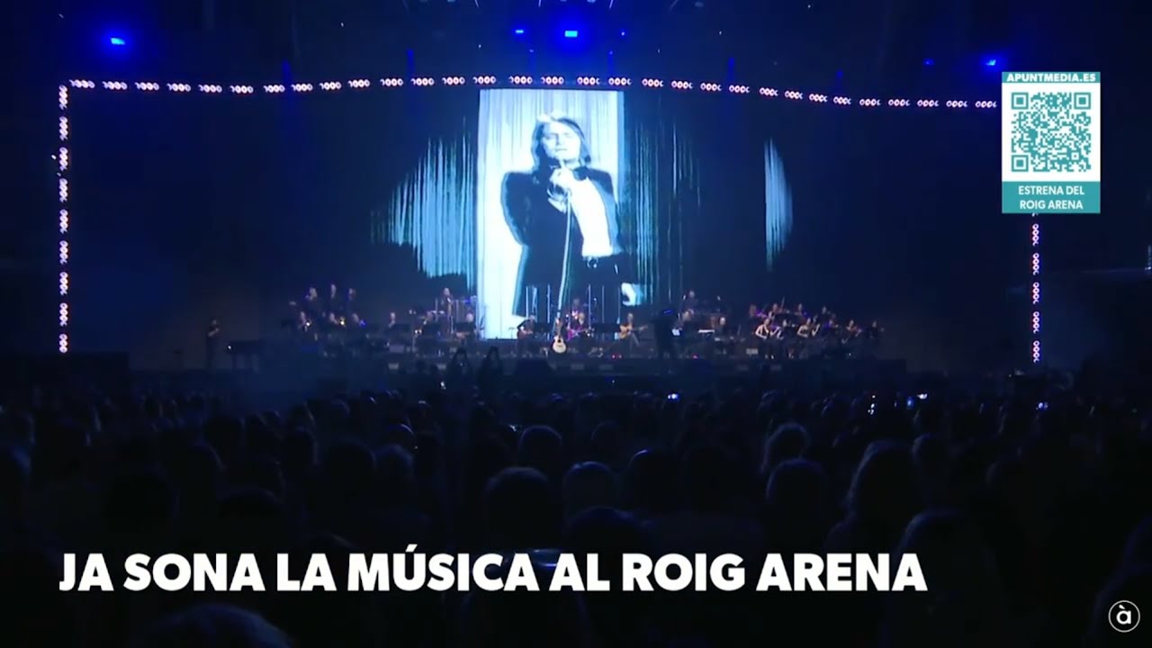 Nino Bravo abre las puertas del Roig Arena (À Punt - 06/09/2025)