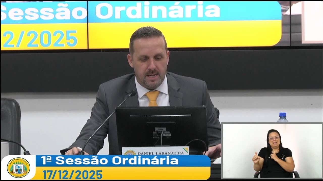 02/02/2026 - 1ª Sessão Ordinária da 2ª Sessão Legislativa da 9ª Legislatura