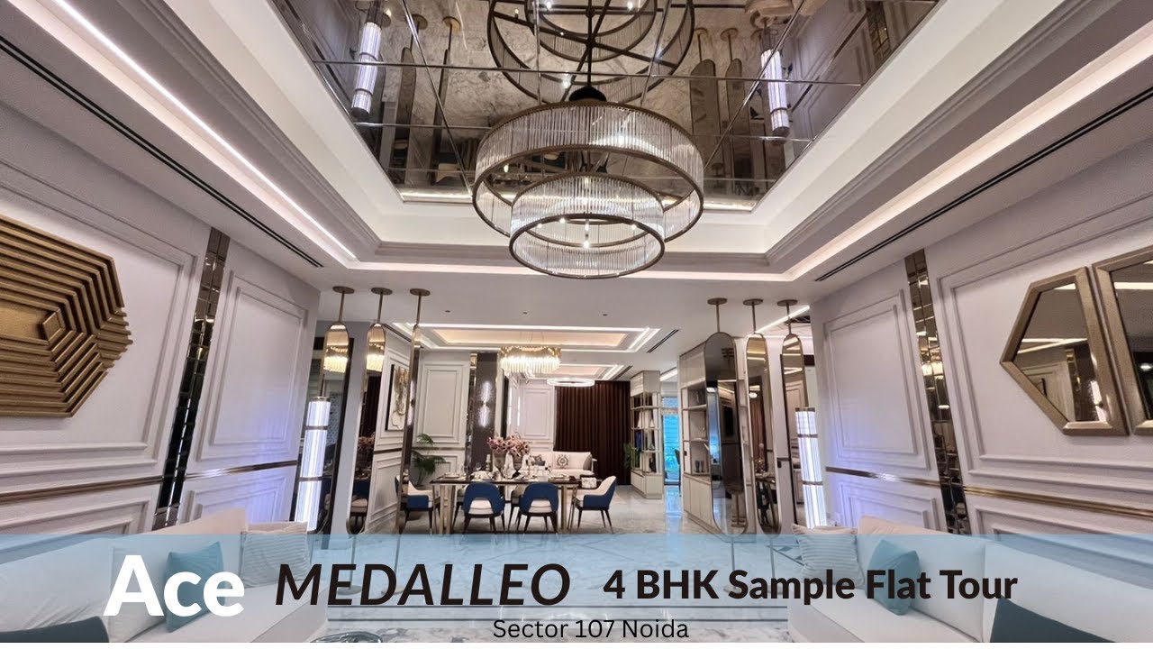 Ace Medalleo - Project Overview & Sample Flat Tour | Luxury Apartment #acemedalleo #bricksbybricks 