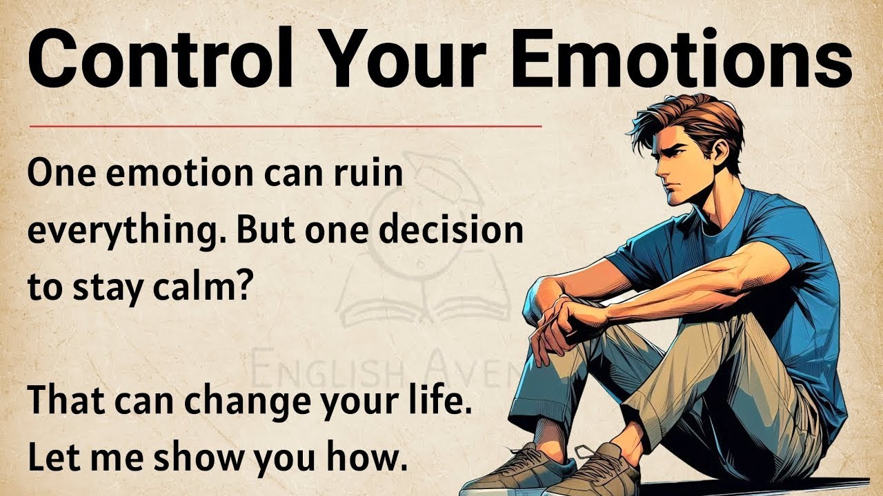 Control Your Emotions, Control Your Life 🔥 || Graded Reader || Improve Your English ✅️