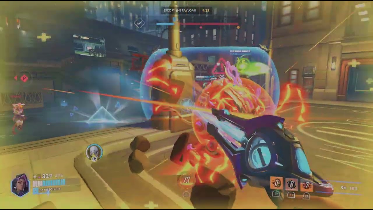 Overwatch_2026 unranked gameplay- Midtown mayhem