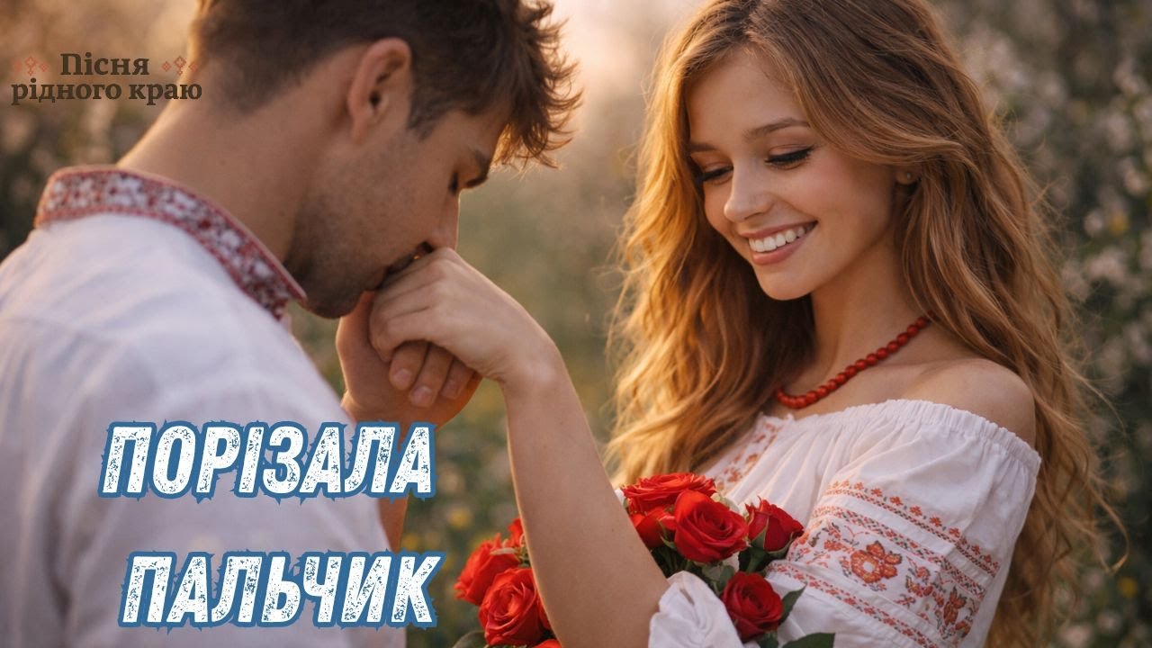 Порізала пальчик, ой болить - Українська пісня
