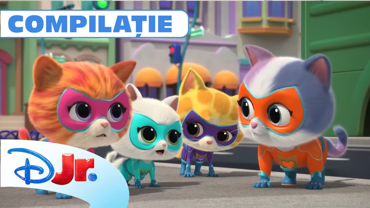 🦫Haideți să ajutăm animalele! | Super Pisicuțe | Disney Junior România