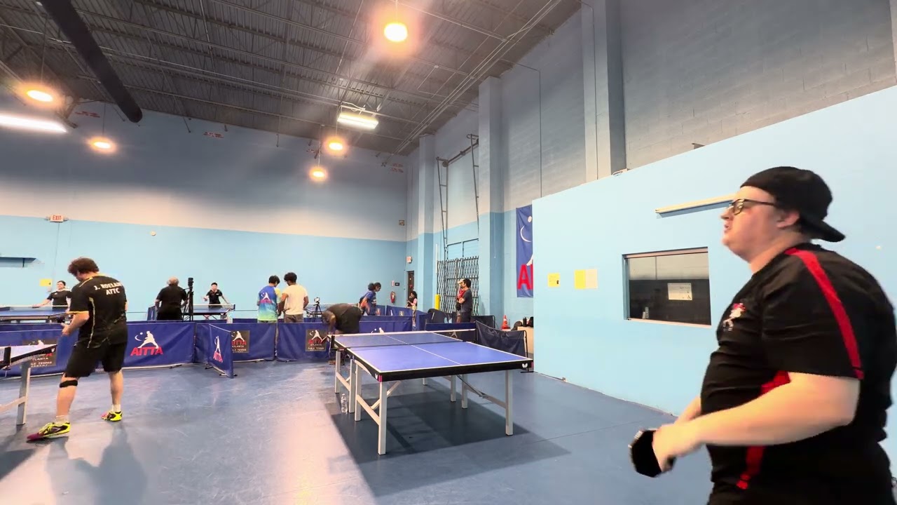 Match versus Brandon Hollifeld aka Bmantabletennis 