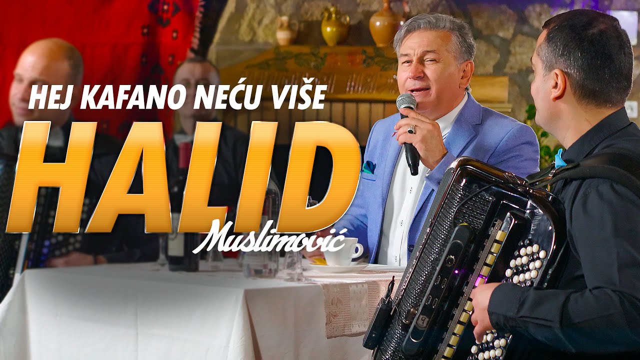 Halid Muslimovic - Hej kafano necu vise ( orkestar Gorana Todorovica )