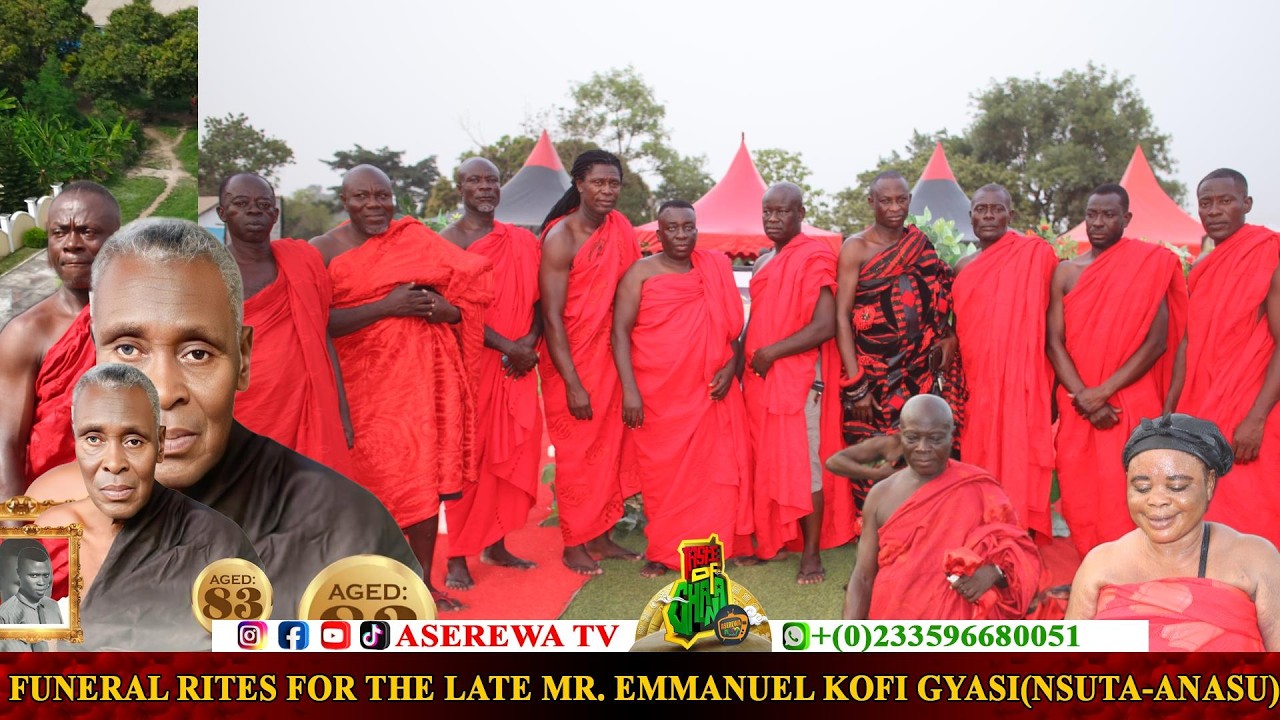Part 2: Funeral Rites for the late Mr. Emmanuel Gyasi (Penteng Komfour's Father) at Nsuta -Appiakrom