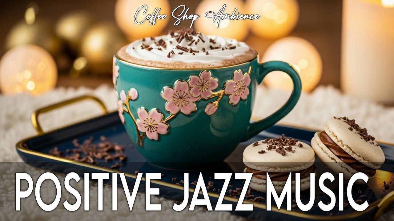 Positive Jazz Cafe ~ Exquisite Winter Morning Jazz  & Bossa Nova Instrumental Music for Good Mood