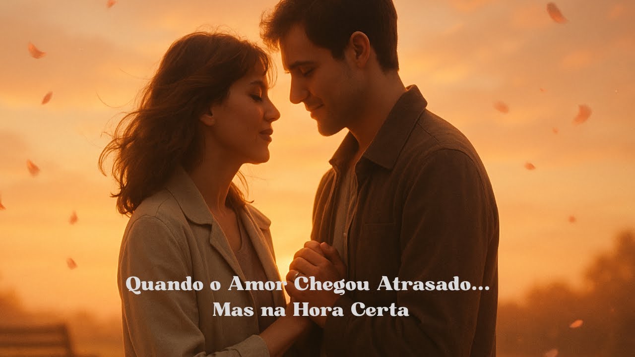 QUANDO O AMOR CHEGOU ATRASADO. MAS NA HORA CERTA | Uma História de Reencontro e Escolhas do Coração.