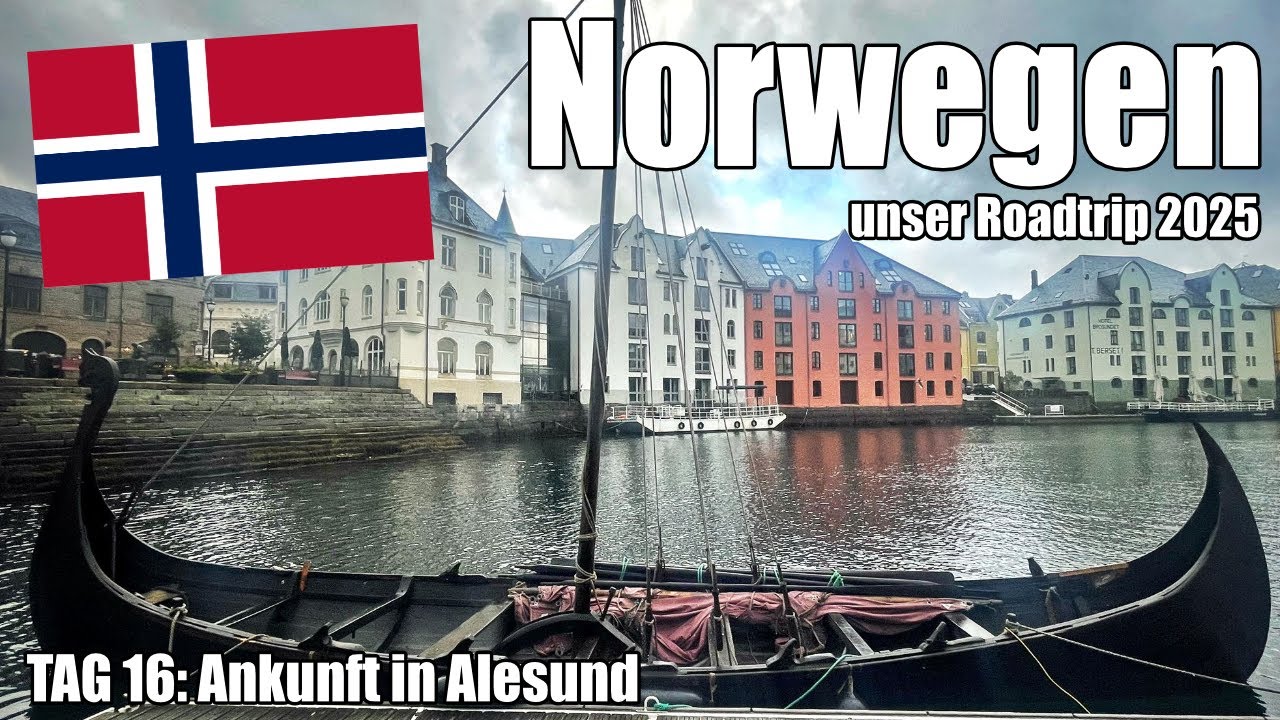 Tag 16: Ankunft in &Aring;lesund | Kurzer Stadtbesuch in Norwegen