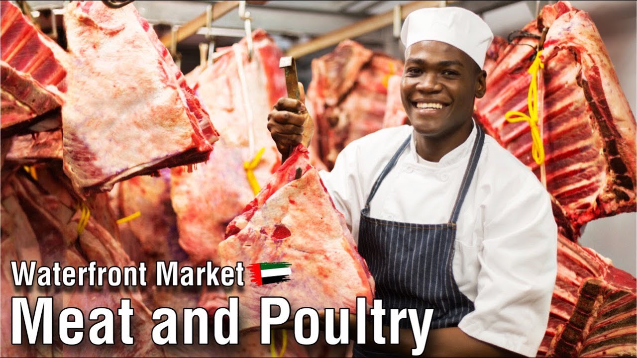 Dubai Meat Market | Waterfront Market | Dubai Market | Meat Market In Dubai | Dubai 4k