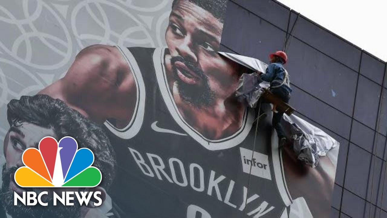 Banners Removed, Media Event Canceled Amid NBA&rsquo;s Rift With China | NBC News