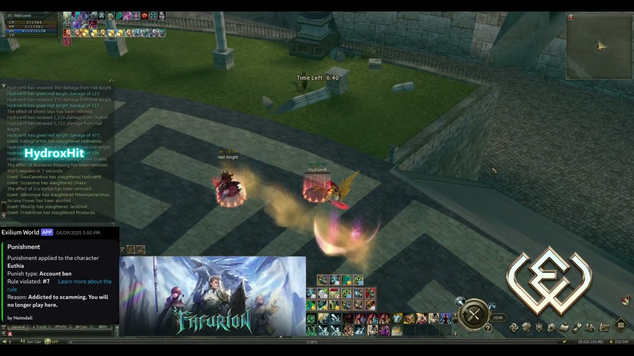 ExiliumWorld Fafurion PvP Server NO WIPE - Mystic Muse 