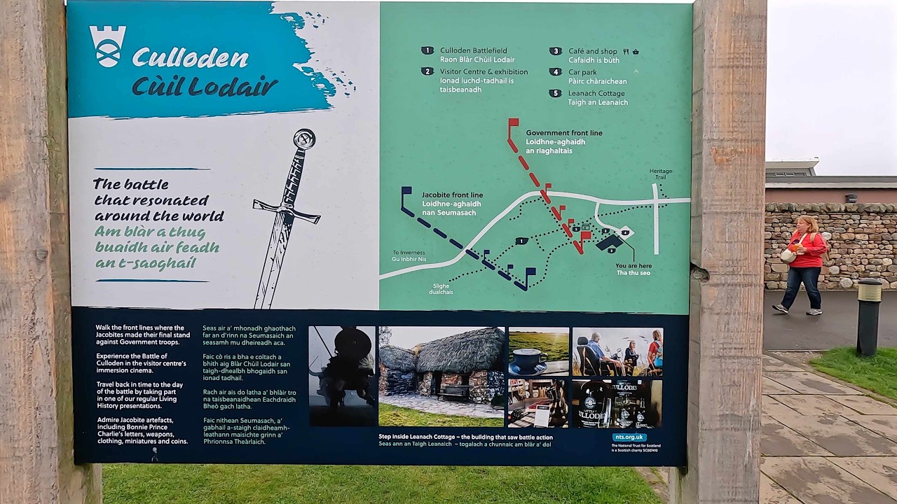 We Take a Day Trip To The Culloden Battlefield