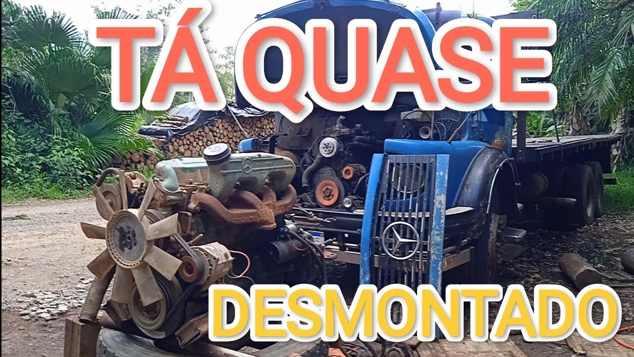 Adaptação do motor 366 no 1113 Desmontando o motor 8
