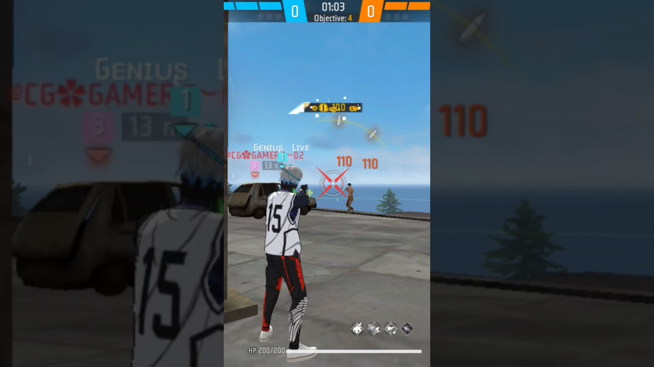 cs rank 😈 quarter kill💪#yosho #freefire #shorts #freefireclips