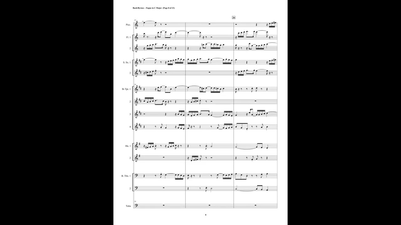 Fugue in C Major, BWV 547 (Metal Orchestra)
