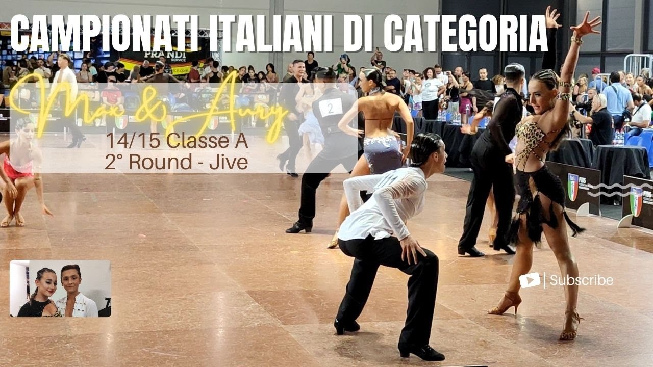 CAMPIONATI ITALIANI DI CATEGORIA FIDS 2023 - 14/15 anni - Classe A - 2° Turno - Jive