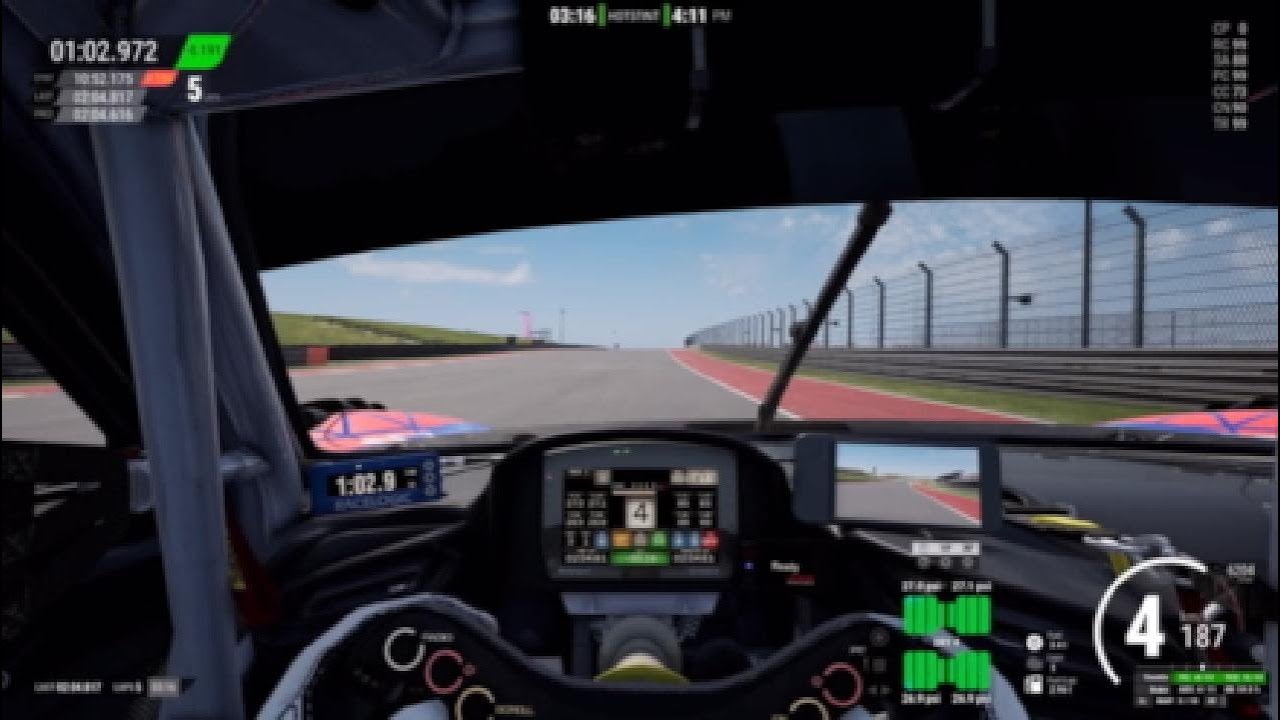 Assetto Corsa Competizione (PS5) - Ferrari 296 GT3 @ COTA 2:04.650 + SETUP