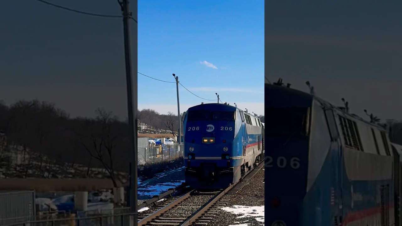 Metro North Train #8831 Makes A Stop At Croton Harmon NY! Ft. @MetroNorthRailGuy