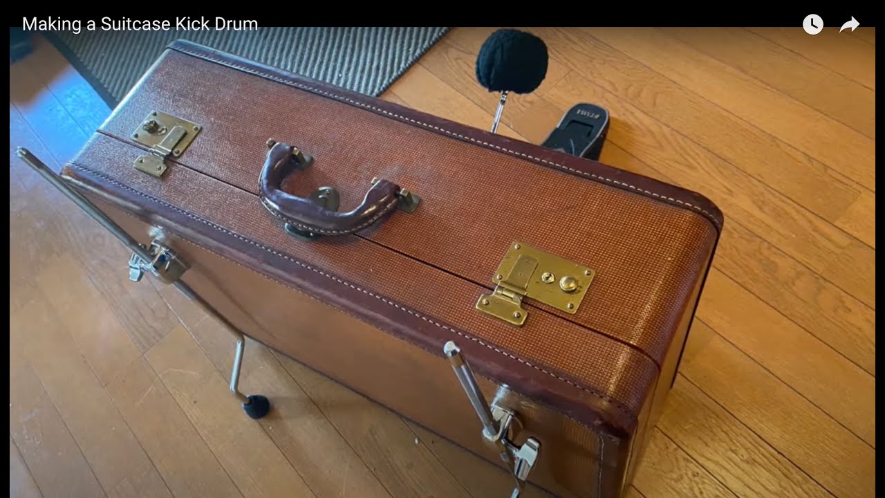 Making a Suitcase Kick Drum