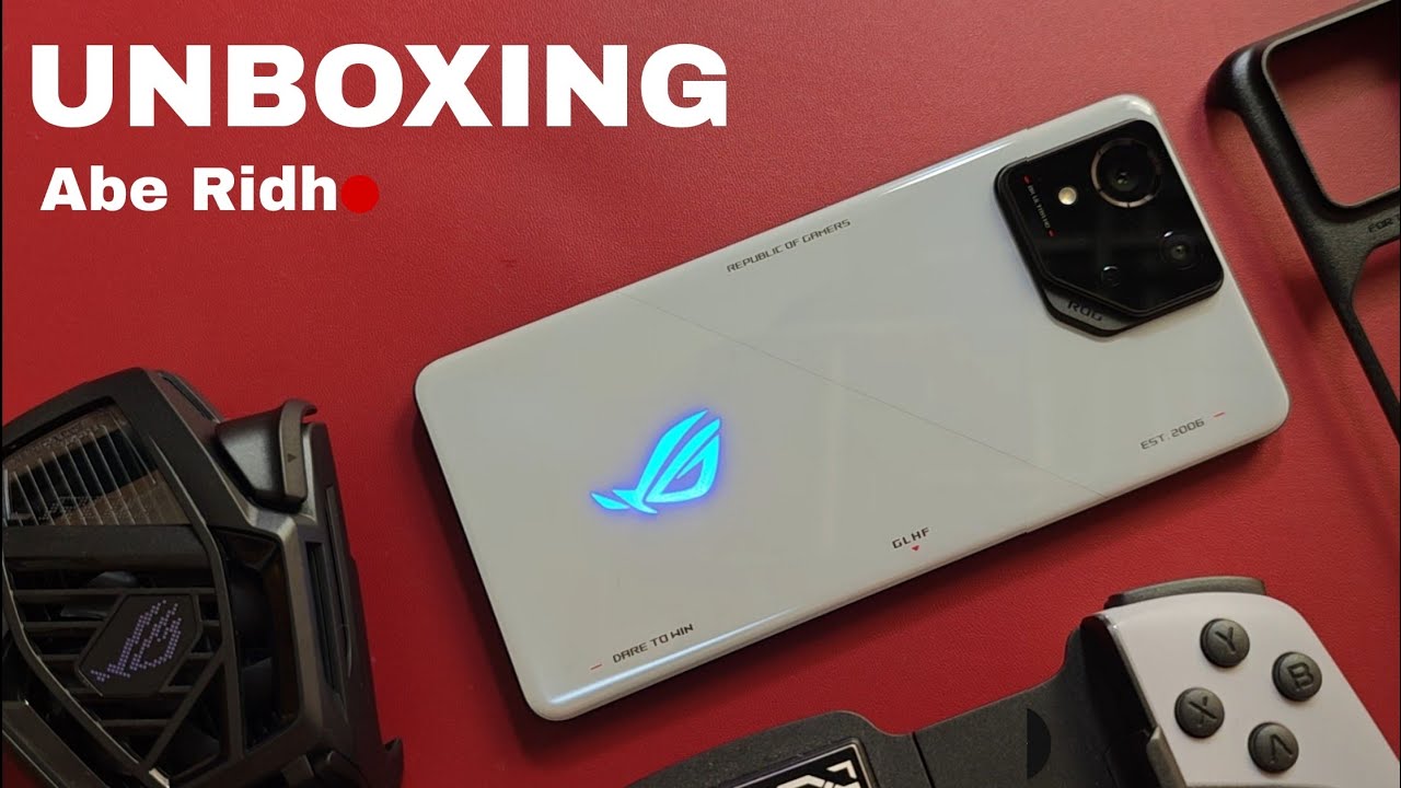 Unboxing ASMR ROG Phone 8 - Best Gaming Phone 2024
