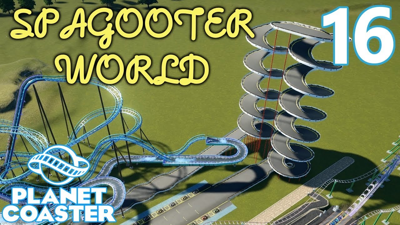 Planet Coaster SPAGOOTER WORLD - Part 16 - GO-KARTS