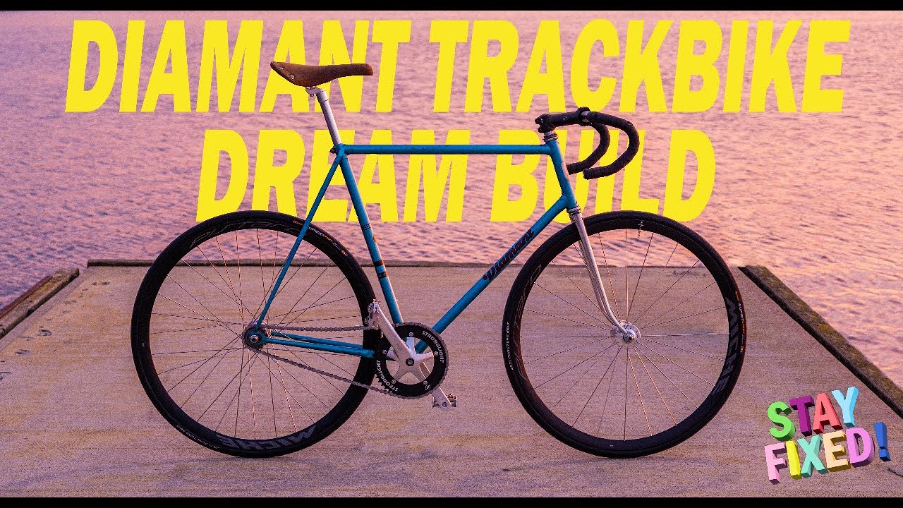 DREAM BUILD FIXED GEAR | History meets Future | Jan´s lovely Diamant Trackbike