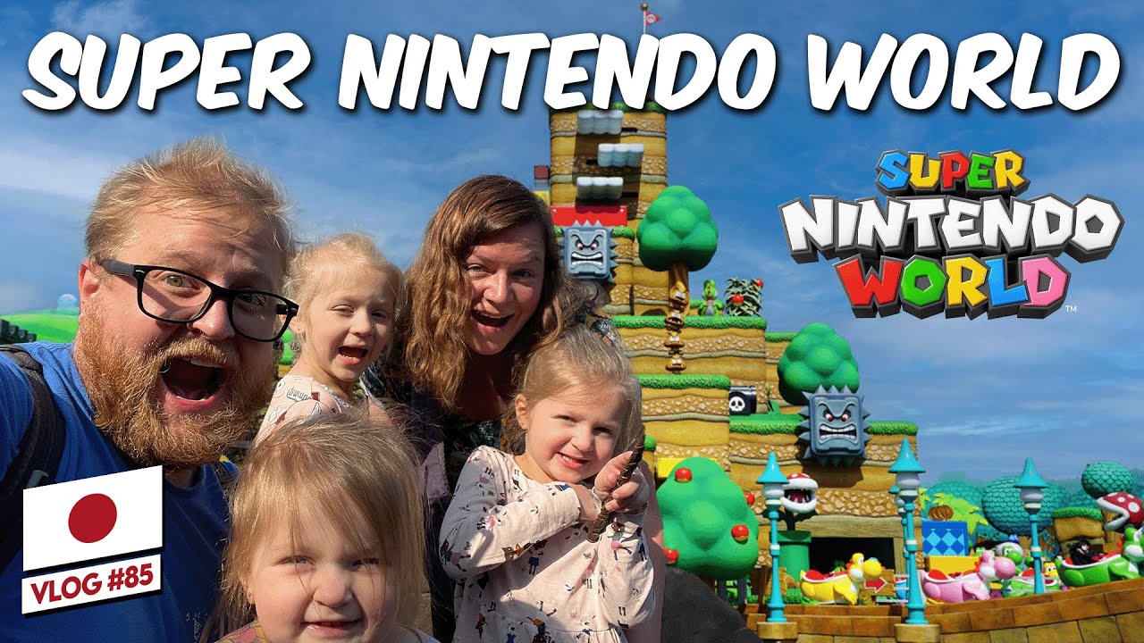 85 | SUPER NINTENDO WORLD 🇯🇵 Full Time Family Travel