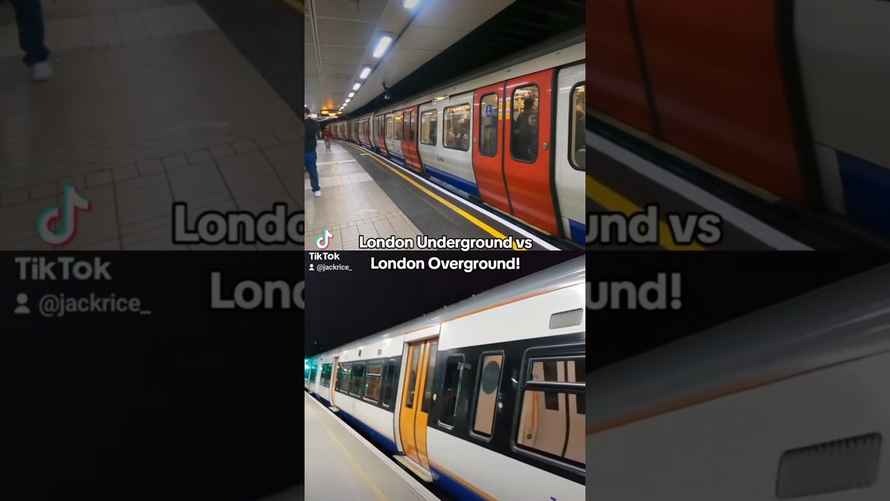 London Underground vs Overground