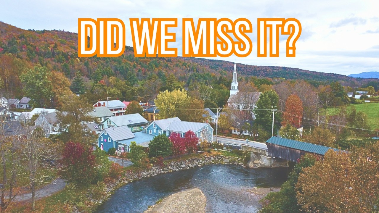 Chasing Fall Colors in Vermont — Did We Find Them? | Route 100 Road Trip