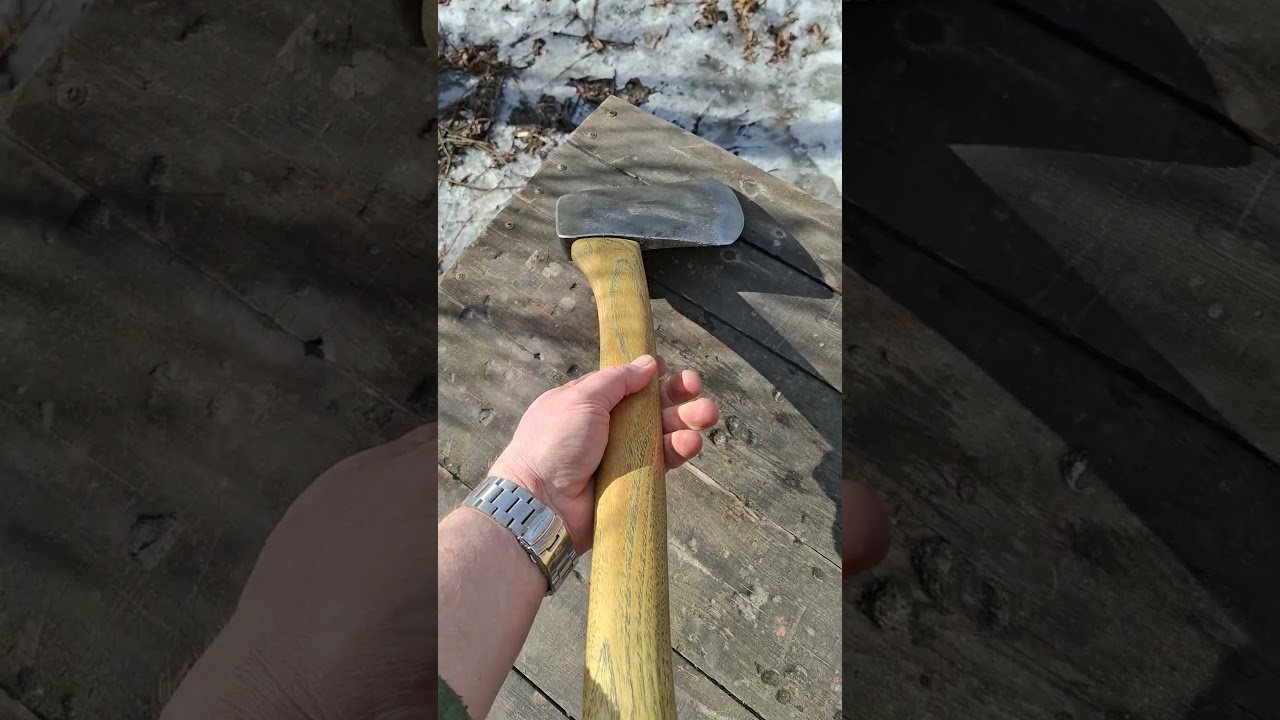 Vintag axe Tasmanian pattern Plumb Тасманійська сокира фірми Plumb. Тасманийский топор#handmade