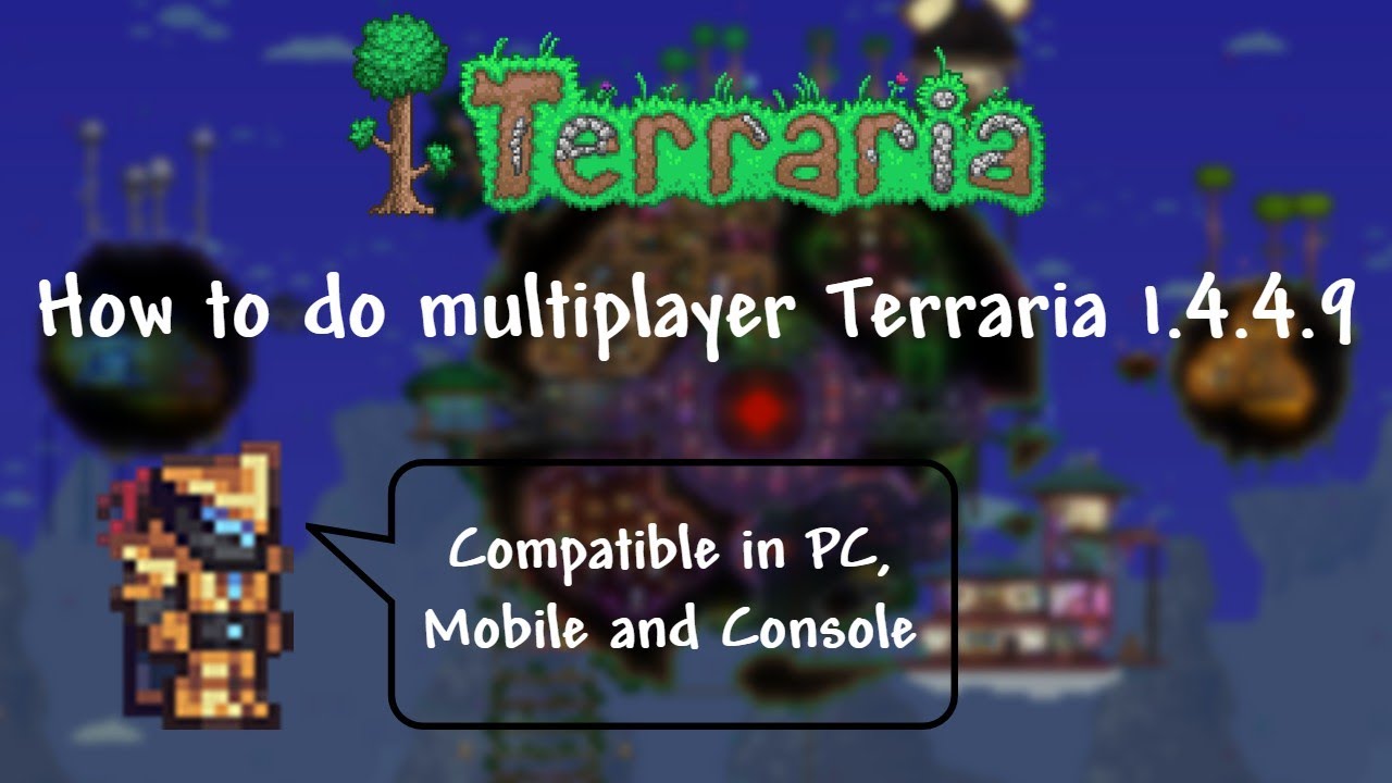 How to do multiplayer Terraria 1.4.4.9