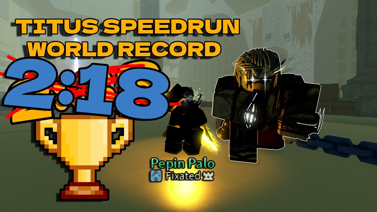 (Patched) Titus World Record [2:18.450] | Deepwoken Speedrun