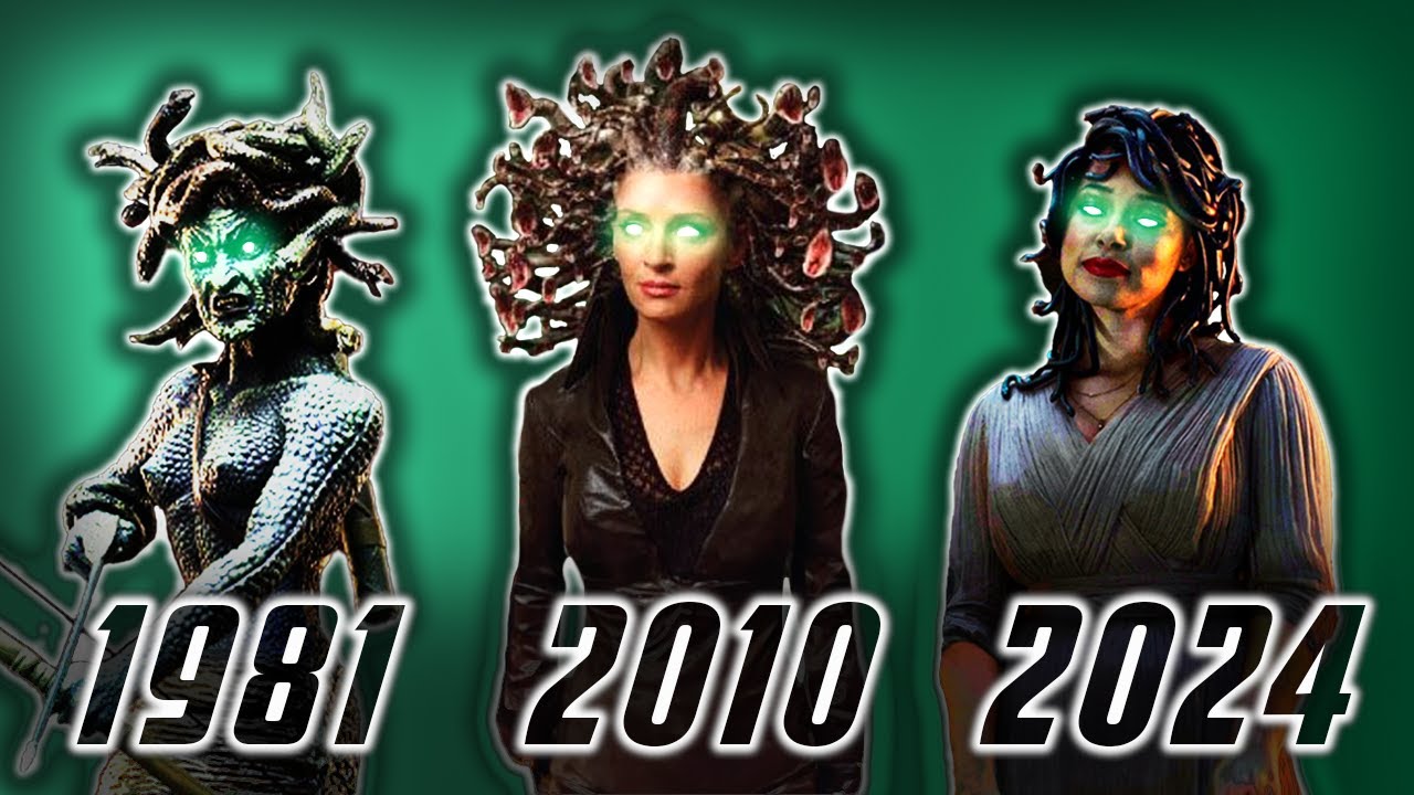 🐍 Medusa Evolution in Movies and Shows Explained(1963-2023)