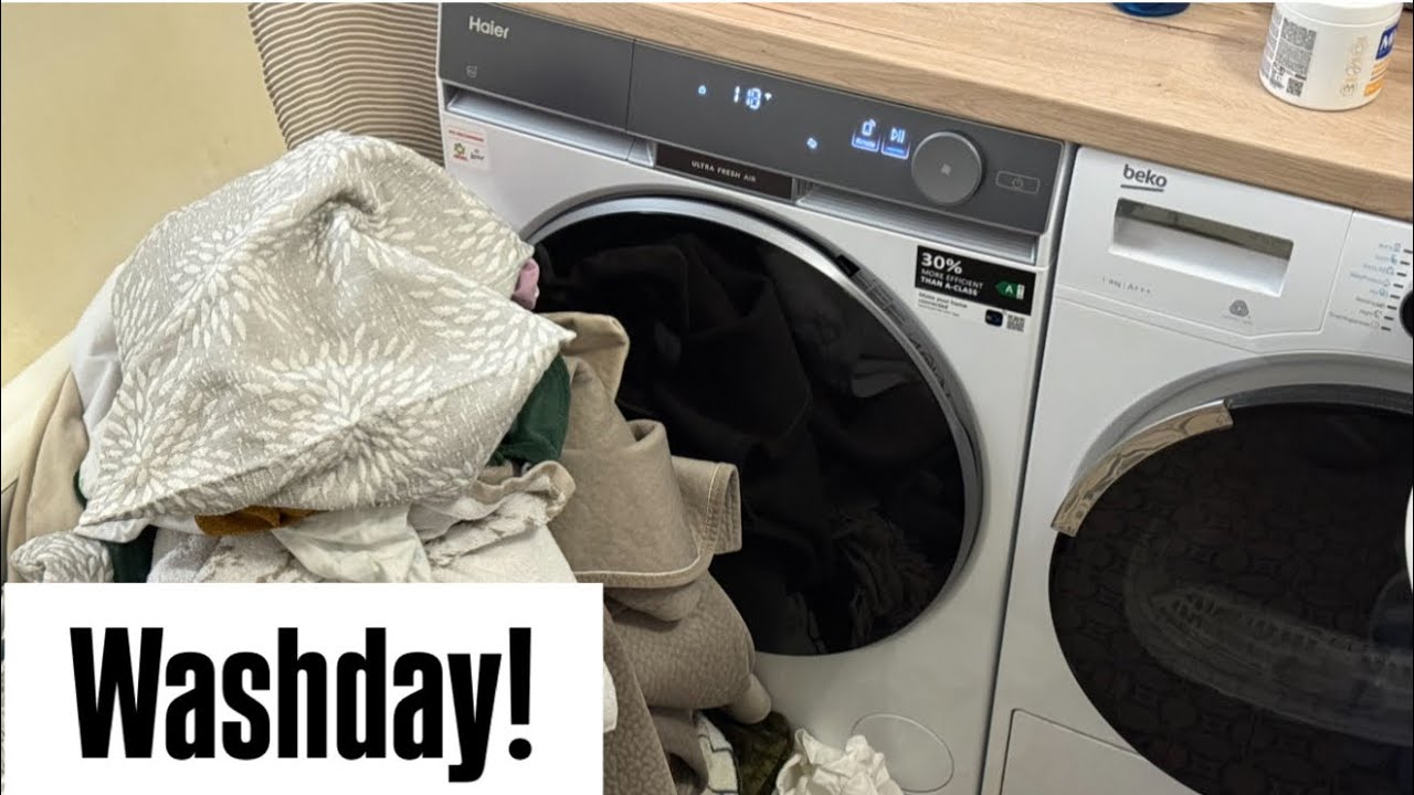 Speed up WASHDAY with Haier X9!
