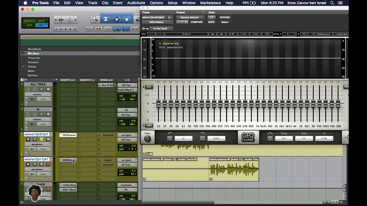 How to Save and Recall Inserts in Pro Tools