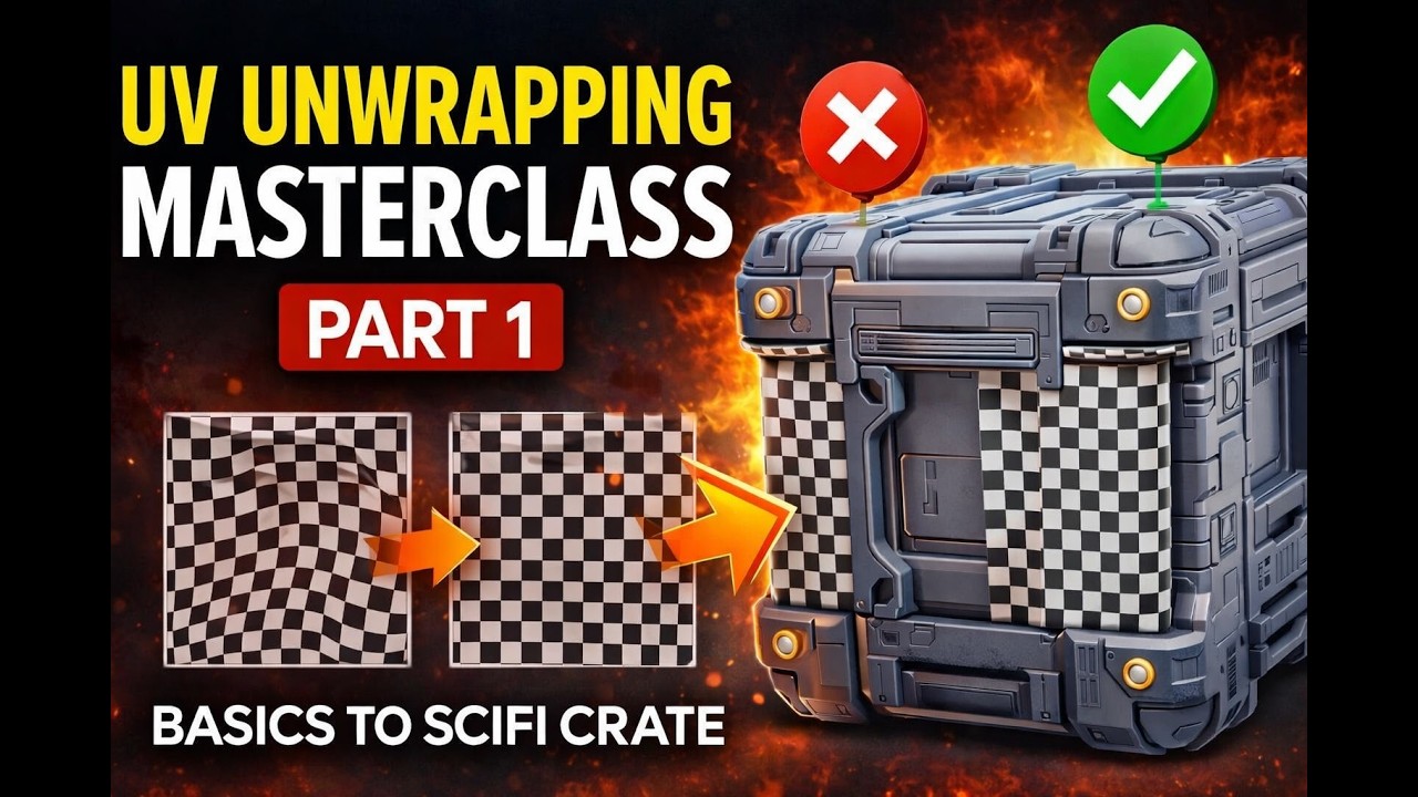 👉 Stop Ruining Your Models with Bad UVs (Masterclass Part 1)