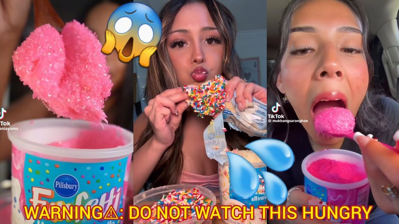 DO NOT⚠️ WATCH THIS HUNGRY 😱 | People Eating PURE FROSTING for 15 Minutes Straight (EXTREME Mukbang)
