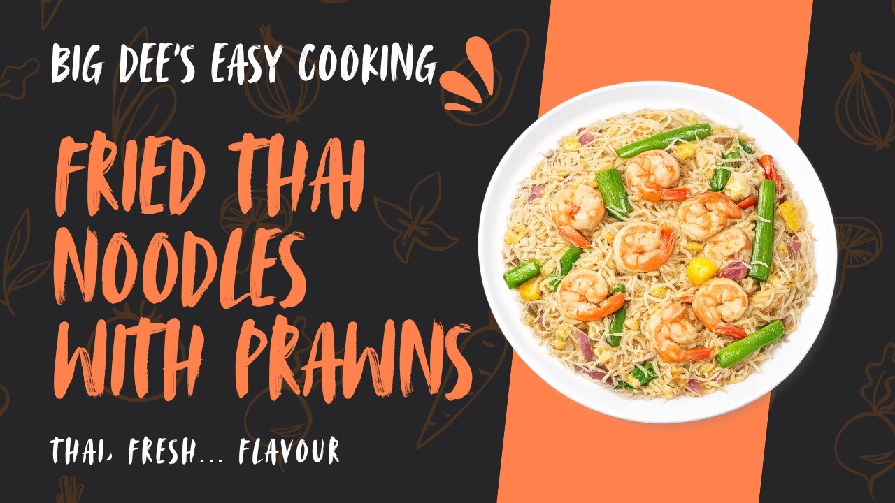 Fried Vermicelli with Bacon & Peas