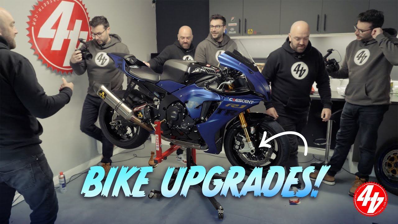 МУЖСКОЙ ТОРМОЗНОЙ МОТОЦИКЛ | ОБНОВЛЕНИЯ Yamaha R1 2023 ГОДА