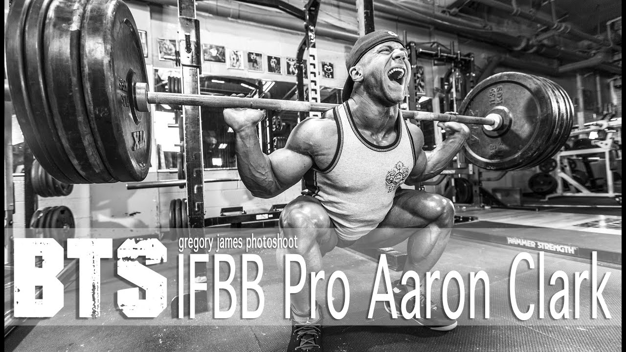 Gregory James BTS Bodybuilding Photoshoot | IFBB Pro Aaron Clark