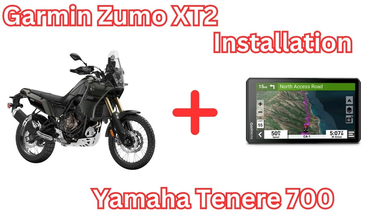 Установка Garmin ZUMO XT2 на Yamaha Tenere 700