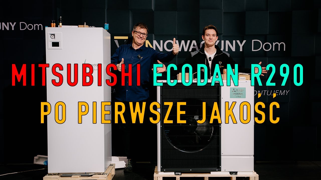 Unboxing Mitsubishi Ecodan R290 - Po pierwsze jakość i niezawodność! Idealna do nowego domu