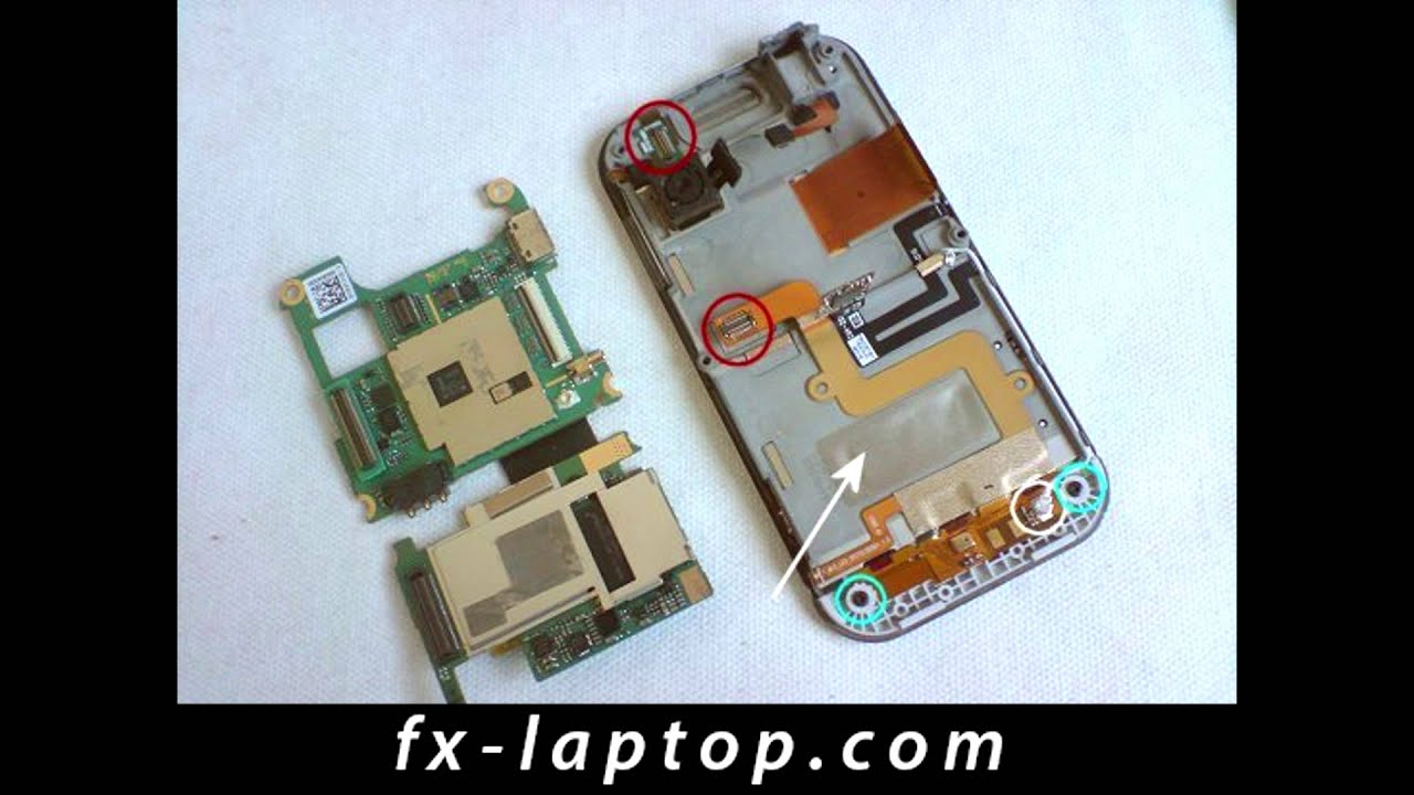 Disassembly LG Arena KM900 - Battery Glass Screen Replacement
